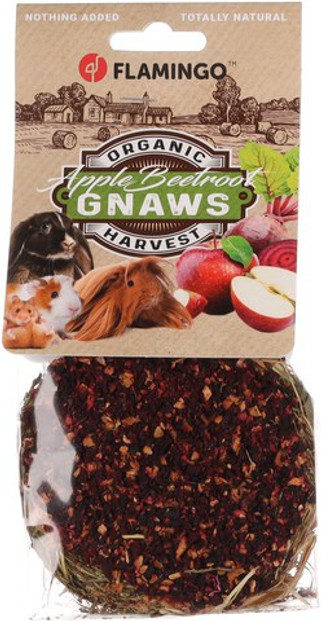 Flamingo f-210414 - Friandises Rouleau de foin avec pomme & betterave rouges