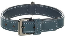 Flamingo f-522867 - Collier en Cuir de Buffle avec Boucle Brillante
