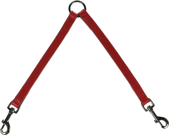 Flamingo f-522911 - Aventure Canine avec Coupler en Cuir de Buffle