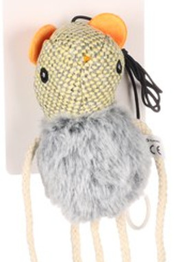 Flamingo f-561487 - Catnip-Infused Elastic Mouse Toy for Cats