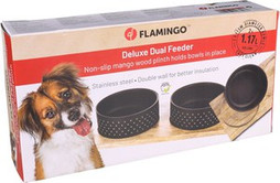 Flamingo f-522974 - Gamelle pour la nourriture et leau Duo Dinner Rectangle