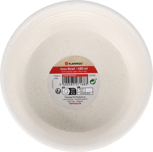 Flamingo f-522993 - Gamelle pour la nourriture et l'eau Rond