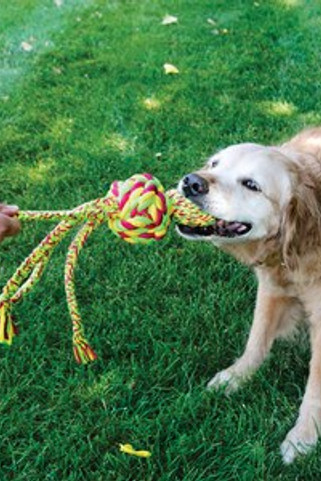 Kong® f-523026 - Kong® Jouet Balle nouée