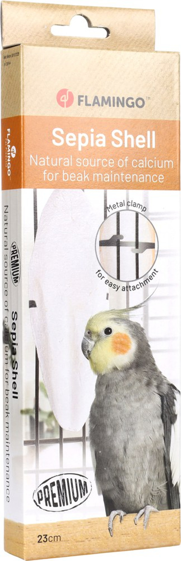Flamingo f-110469 - Complément Calcium pour Animaux en Boîte Métallique