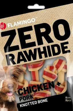 Flamingo f-523091 - Délices Noués au Poulet et Porc pour Chiens Gourmands