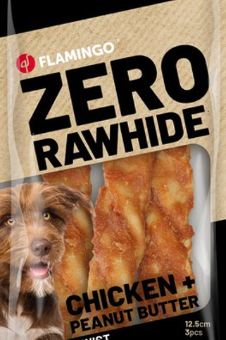 Flamingo f-523097 - Délices Canins au Poulet et Beurre dArachide 12,5cm