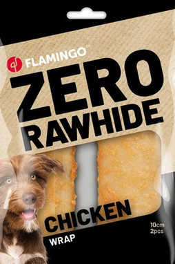 Flamingo f-523094 - Friandises Wrapsavec poulet 10cm 60gr / 2 pcs 120gr