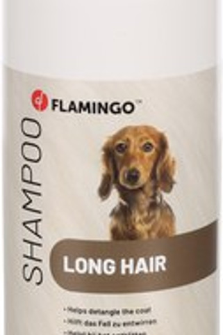 Flamingo f-523075 - Shampoing Races à poils longs 1 L