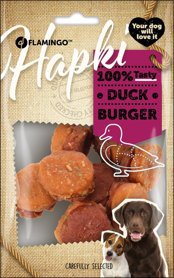 Flamingo f-523086 - Friandises Mini hamburger avec canard