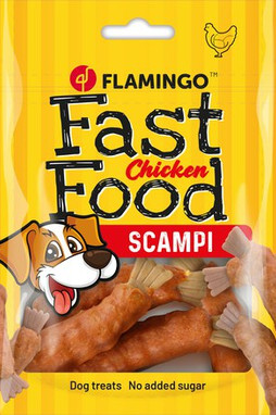 Flamingo f-523078 - Friandises Scampi avec poulet