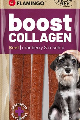 Flamingo f-523114 - Friandises Saucisse avec boeuf & Collagène