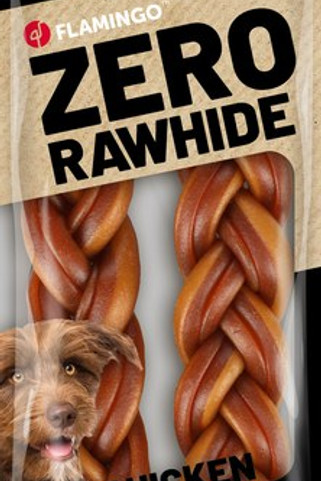 Flamingo f-523105 - Délices de Poulet Tressé pour Chiens 15cm 60gr