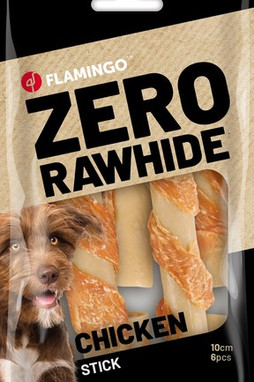 Flamingo f-523103 - Friandises Bâtonavec poulet 10cm 20gr / 6 pcs 120gr