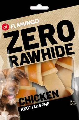 Flamingo f-523092 - Friandises Noué Osavec poulet 9cm 35gr / 4 pcs 140gr