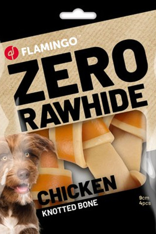 Flamingo f-523092 - Friandises Noué Osavec poulet 9cm 35gr / 4 pcs 140gr