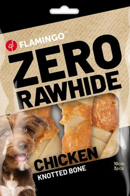 Flamingo f-523101 - Friandises Noué Osavec poulet 10cm 40gr / 3 pcs 120gr