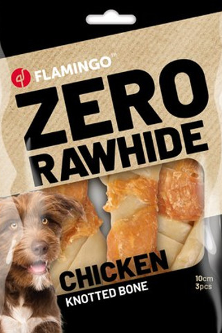 Flamingo f-523101 - Friandises Noué Osavec poulet 10cm 40gr / 3 pcs 120gr