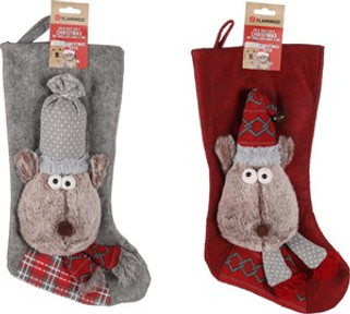 Flamingo f-523228 - Noël Jouet Caribou Chausette
