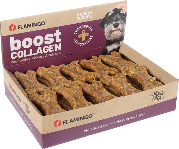 Flamingo f-523118 - Friandises Os avec des légumes & Collagène