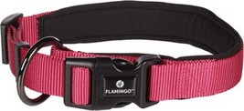 Flamingo f-523347 - Collier Confort Cerise pour Chiens