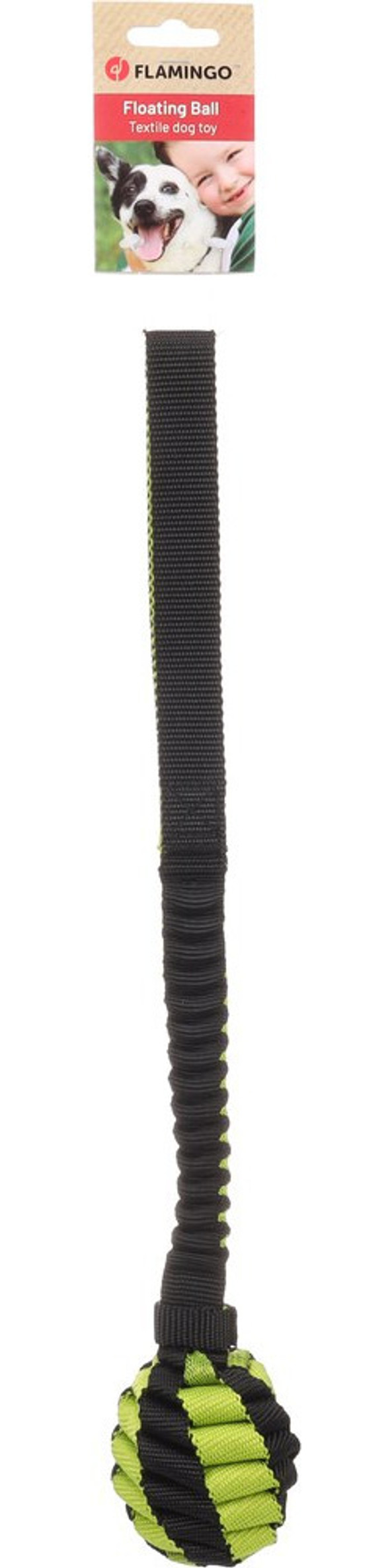Flamingo f-523435 - Jouet Corde à tirer Tissé avec balle