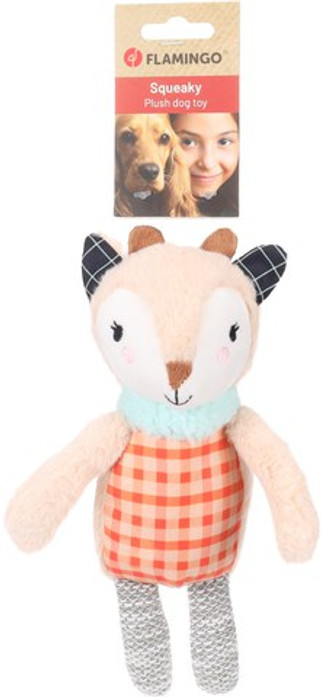 Flamingo f-523557 - Jouet Peluche Cerf avec Sifflet pour Chiens