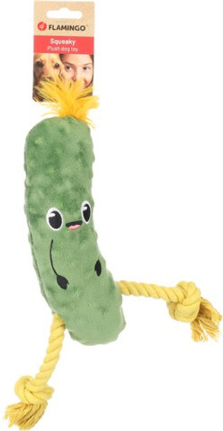Flamingo f-523560 - Jouet Cornichon avec corde