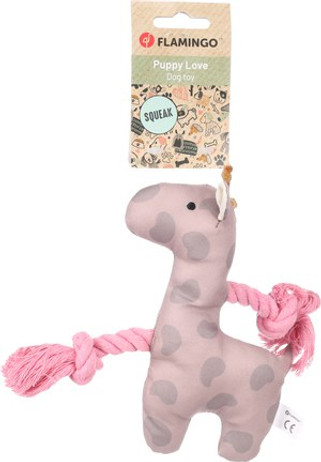 Flamingo f-523627 - Jouet Chiot Cerf avec corde