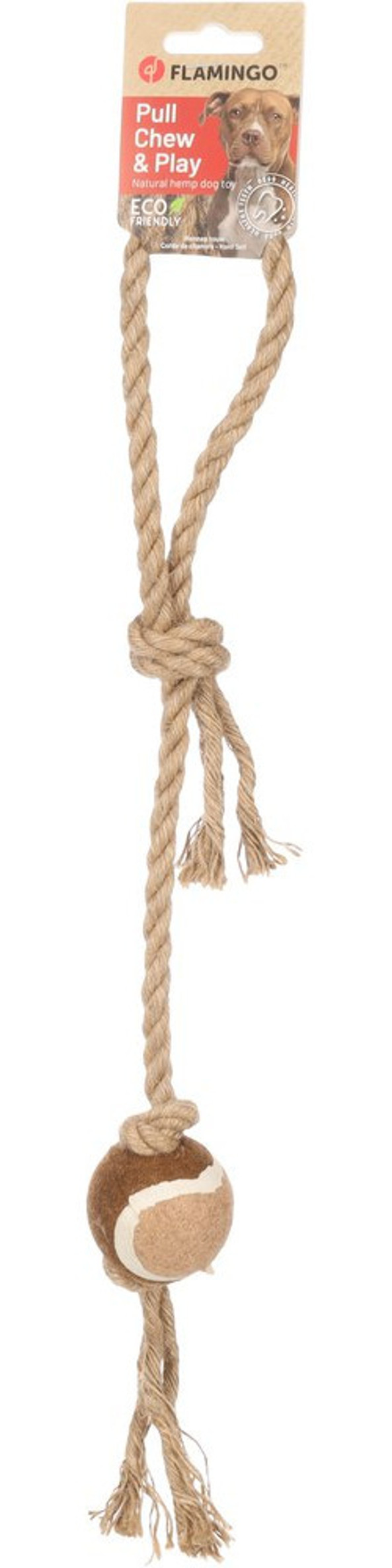 Flamingo f-523600 - JouetCorde à tirer avec balle