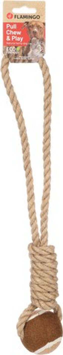 Flamingo f-523599 - JouetCorde à tirer Twist avec balle