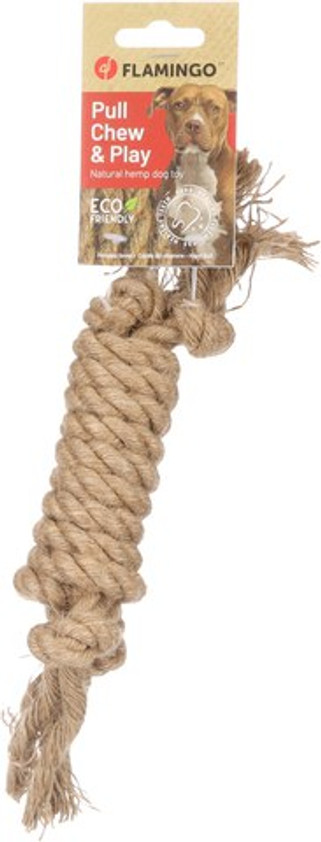 Flamingo f-523595 - JouetCorde à tirer avec 4 noeuds