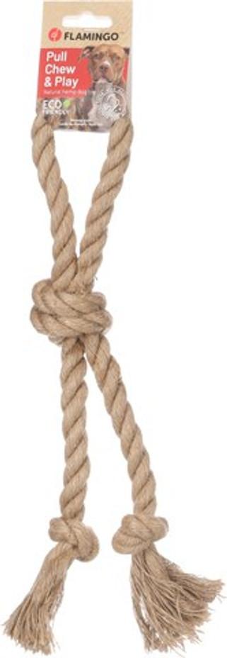 Flamingo f-523593 - JouetCorde à tirer avec 3 noeuds