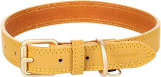 Flamingo f-523639 - Collier Élégant en Cuir pour Chiens Virginia