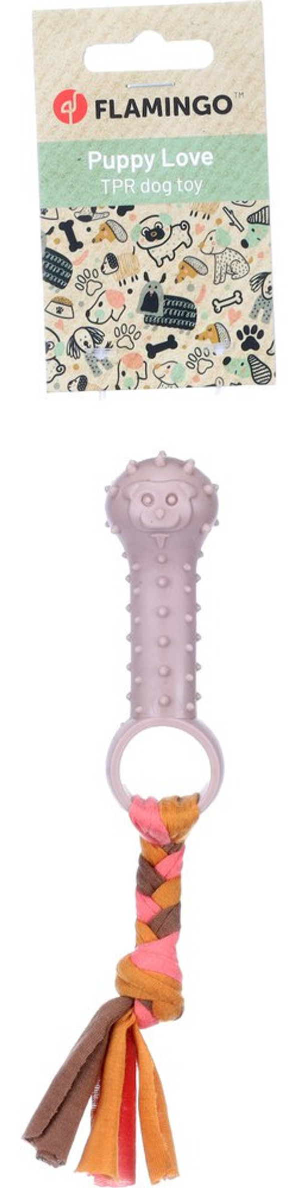 Flamingo f-523707 - Durable Puppy Chew and Play Bone Toy