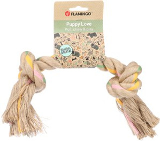 Flamingo f-523701 - Jouet Chiot Cordon avec 2 noeuds