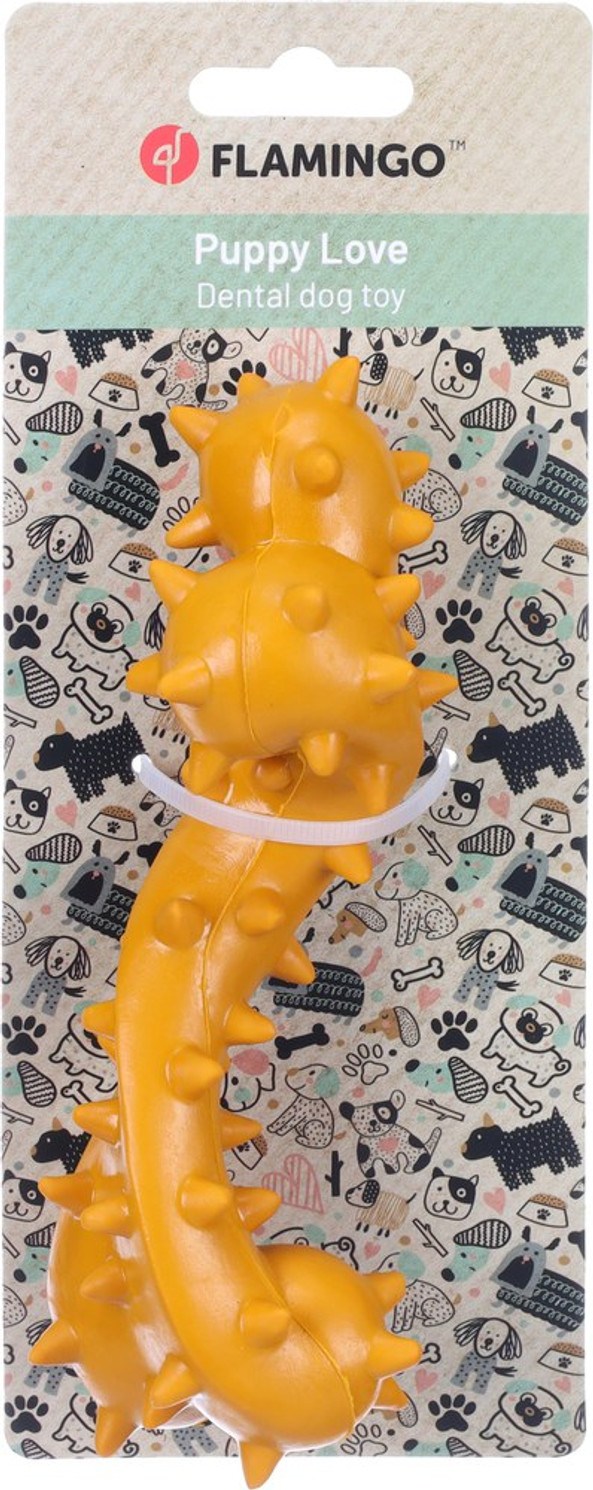 Flamingo f-523712 - Jouet Os en Caoutchouc pour Chiot Binty