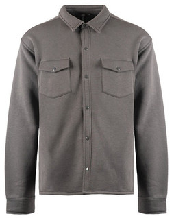 Burnside B8760 - Chaqueta de Forro Polar con Broches