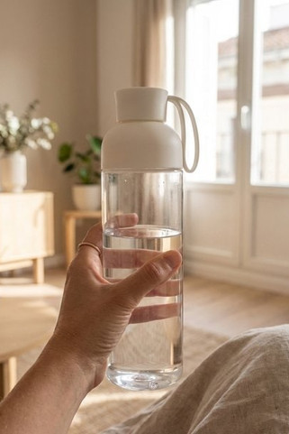 Illuminate 600 ml RPET water bottle - EgotierPro 100803