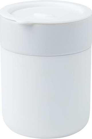 Java keramisk termos med silikonfolie och plastlock, 330 ml - EgotierPro 100808