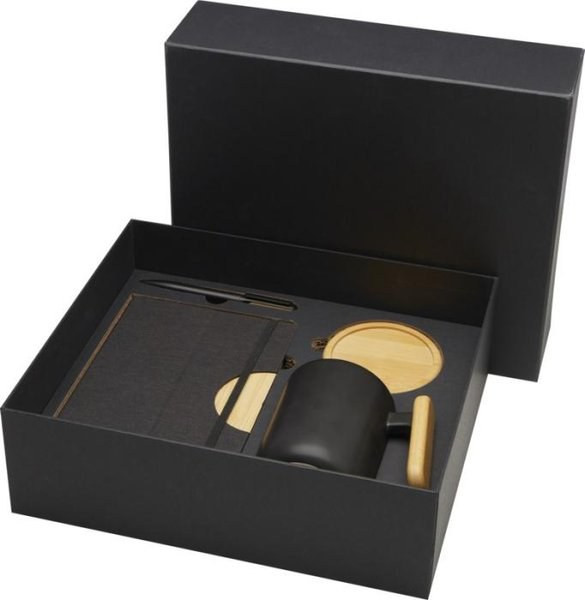 Set Regalo Elegante con Taccuino, Penna e Tazza - EgotierPro 107911