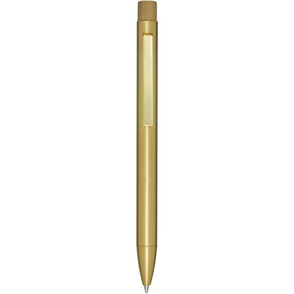 Beatriz recycled brass ballpoint pen (black ink) - EgotierPro 107918