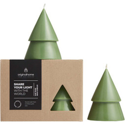 Originalhome 126324 - Candela a forma di albero di Natale Matcha - formato medio