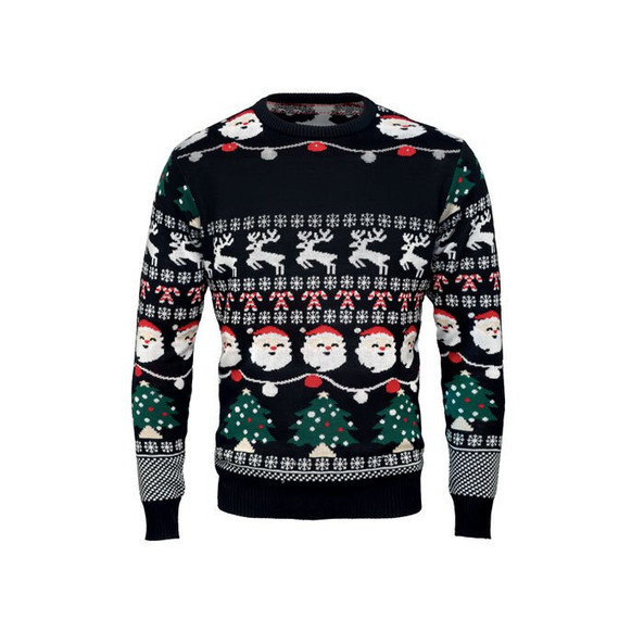 GiftRetail CX1553 - SHAMIS Christmas LED sweater S/M