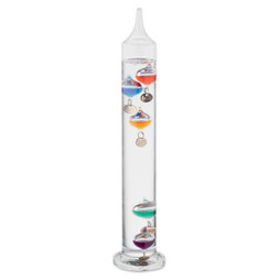 GiftRetail MO2272 - GALI Galileo thermometer glass 28cm