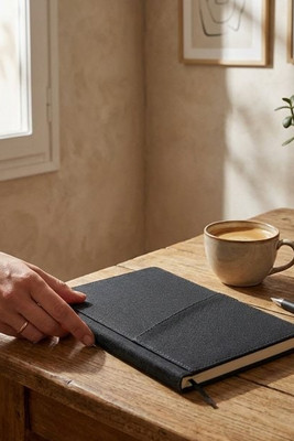 CINCO A5 notebook PU front pocket - GiftRetail MO2285