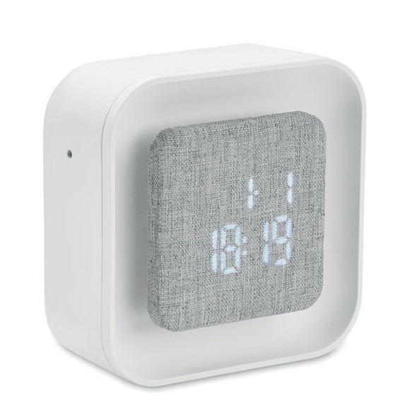 GiftRetail MO2299 - LUCE Recycled ABS/RPET alarm clock
