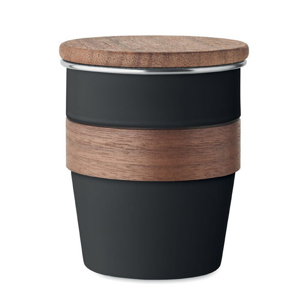 GiftRetail MO2322 - WALNUT Enkeltvægget drikkedunk 350 ml