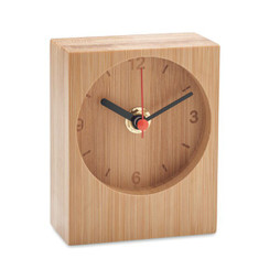 GiftRetail MO2353 - CLAMBU Bamboo table clock