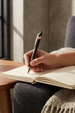 SCRIBBLE Recycled aluminium pen - GiftRetail MO2380