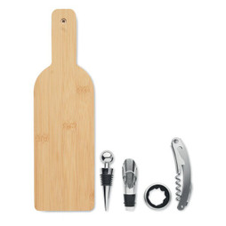 GiftRetail MO2381 - VINOVAULT SET Set vinho em forma de garrafa